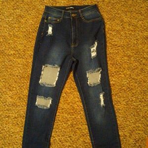 Women's size 11-12 Fashion Nova Skinny Jeans